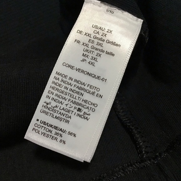 NWT The Drop Veronique High Waist Slit Skirt in Black Size 2X. - Picture 8 of 8